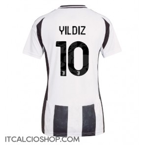Juventus Kenan Yildiz #10 Prima Maglia Femmina 2024-25 Manica Corta